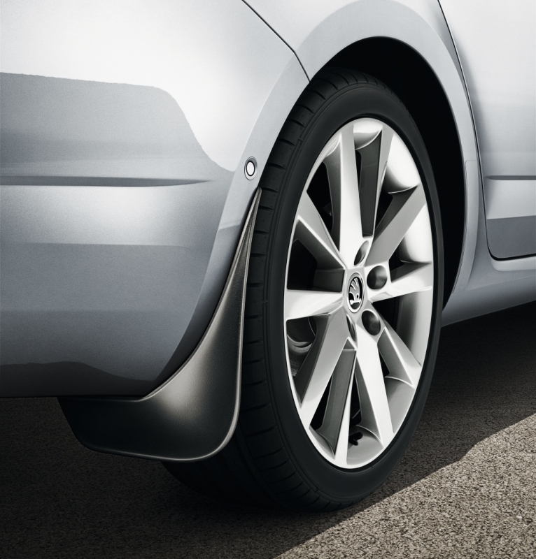 Schmutzfänger-Satz hinten Octavia III Facelift (03 / 2017)